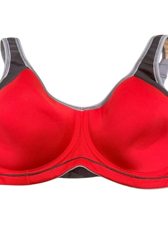 Freya Other - Freya AA4892 Active Red & Gray Underwire Sports Bra Size 32DDD